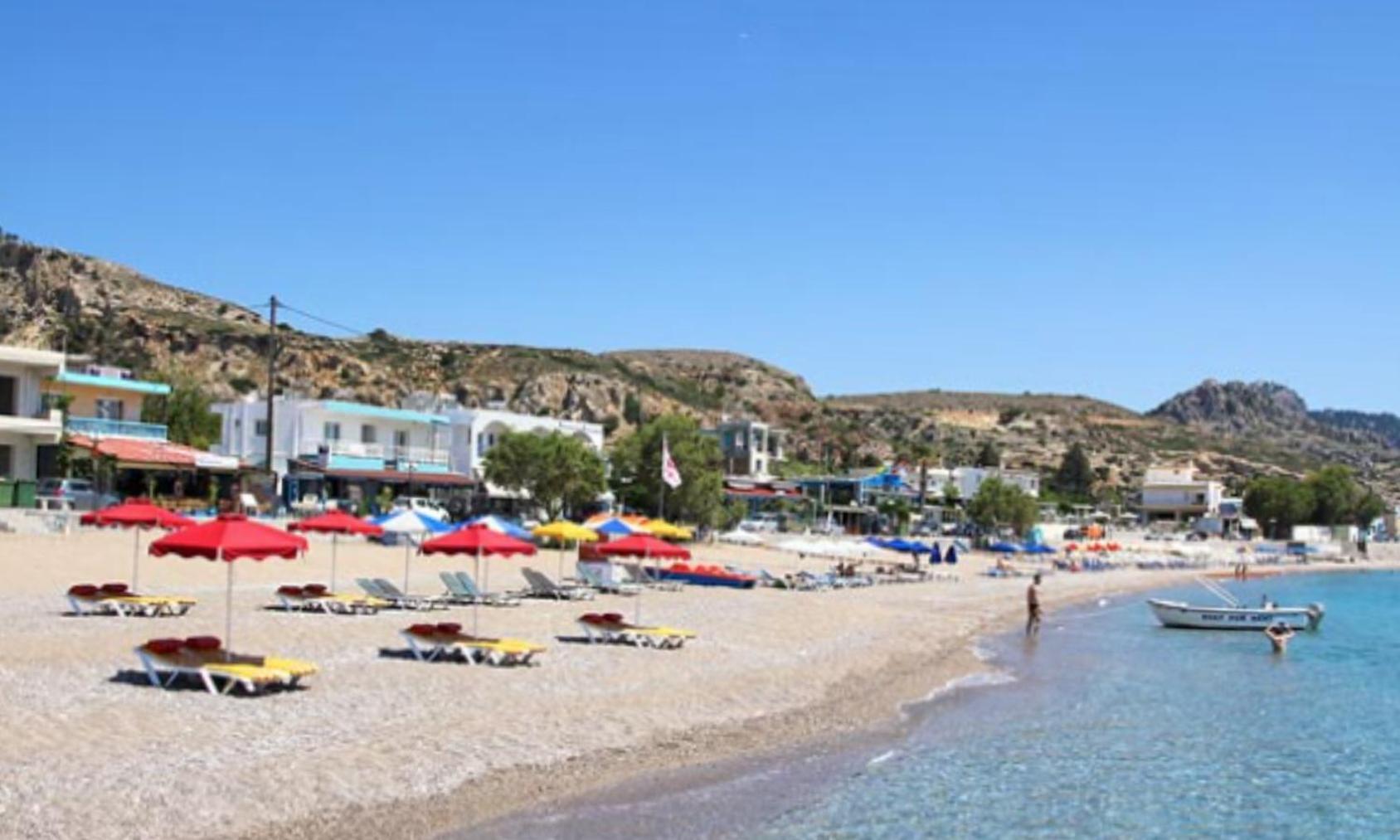 Thalassia Avra Stegna Beach Archangelos  Buitenkant foto