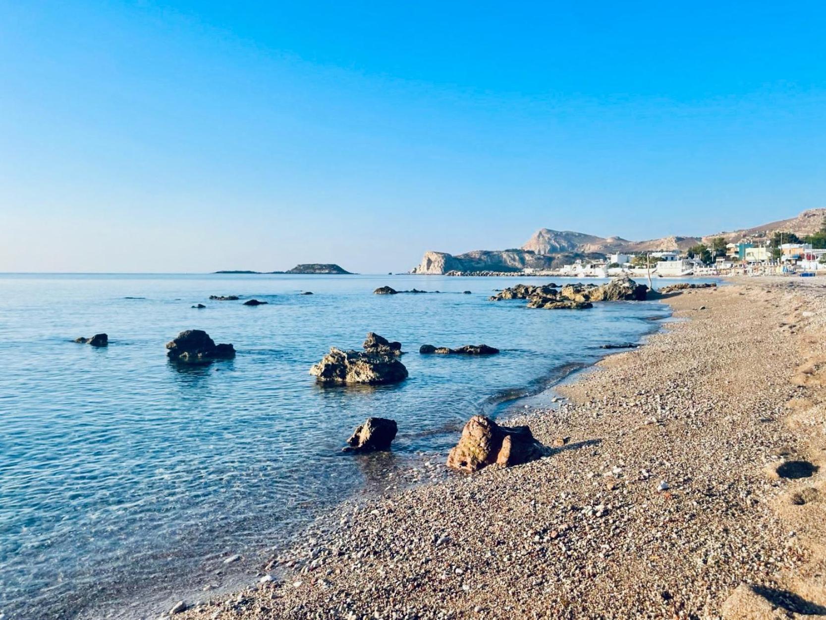 Thalassia Avra Stegna Beach Archangelos  Buitenkant foto